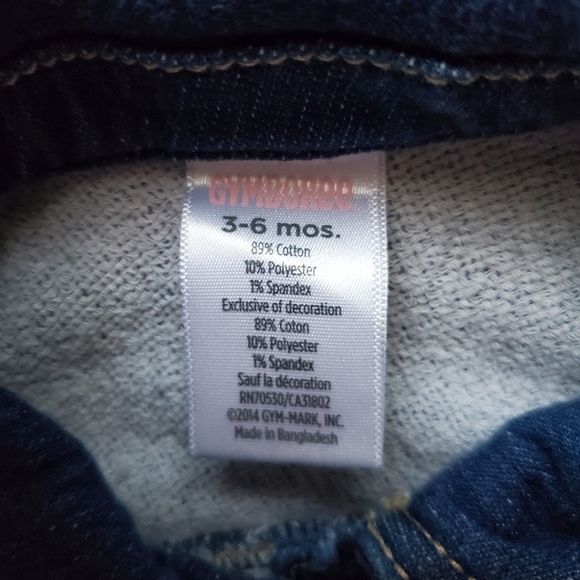 Baby Gymboree Denim Jacket Size 3-6M - Picture 3 of 3